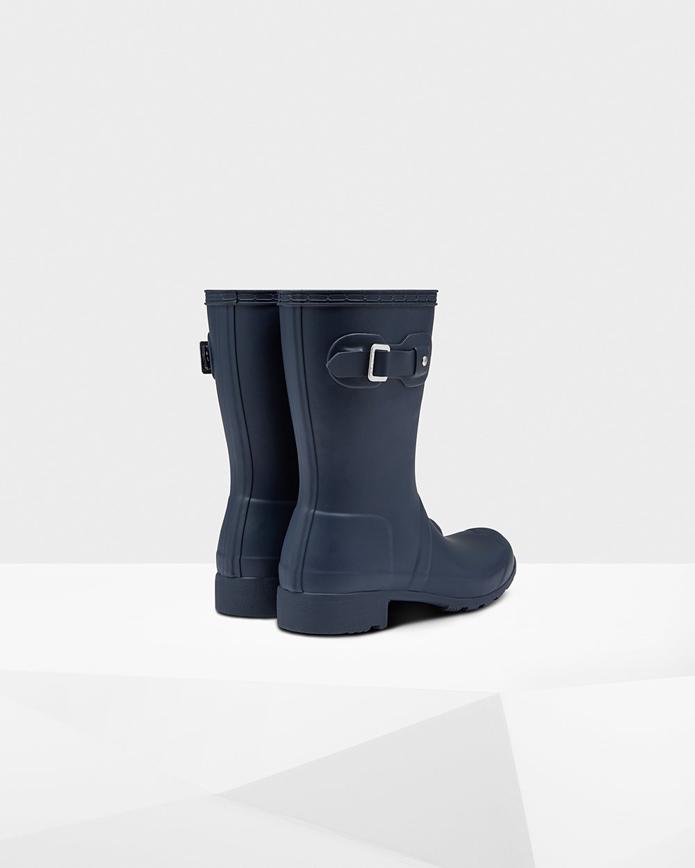 Botas De Cortas Hunter Mujer Original Tour Foldable - Azul Marino - Argentina 4213SHEZW